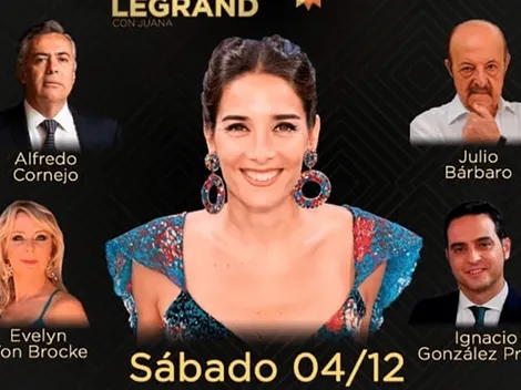 Quiénes serán los invitados de Juana Viale el 4 y 5 de diciembre: la Mesaza de noche y Almorzando con Mirtha Legrand