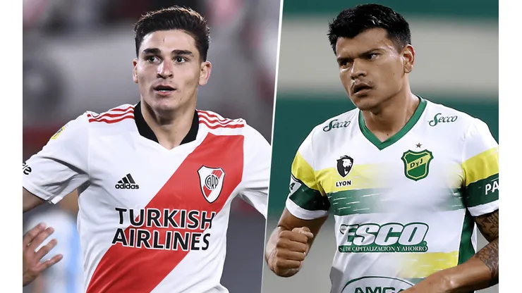 River Plate vs. Defensa y Justicia por la Liga Profesional. (Getty Images)