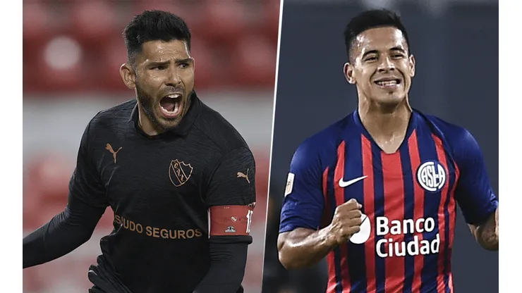 Independiente vs. San Lorenzo por la Liga Profesional. (Getty Images)