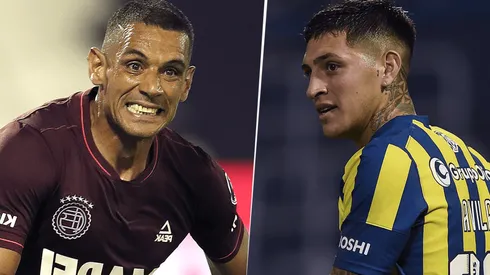 Lanús vs. Rosario Central por la Liga Profesional. (Fotos: Getty Images).