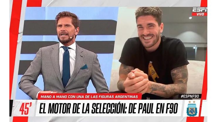 ¿El secreto de la Scaloneta? De Paul reveló una de las cábalas de la Selección