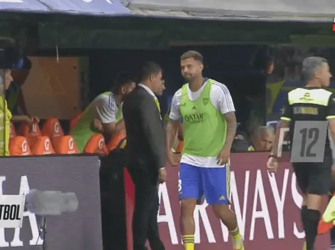 VIDEO | ¿Le faltó el respeto? La cara de Cardona cuando Battaglia lo mandó a calentar