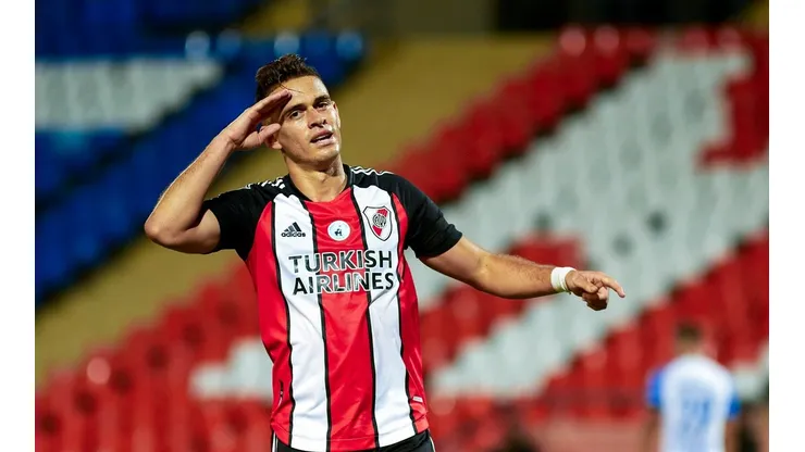 Rafa Borré puso a River en lo más alto: "Es difícil encontrar un club así, incluso en Europa"