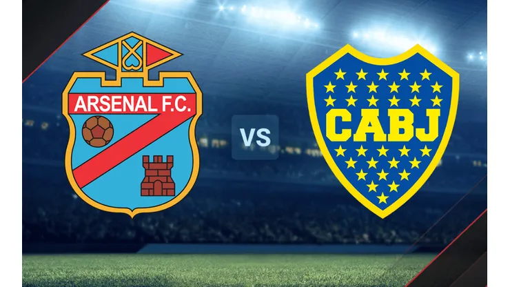 Arsenal vs. Boca por la Liga Profesional.