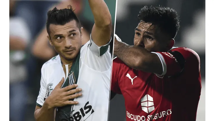 Banfield vs. Independiente por la Liga Profesional (Fotos: Getty).