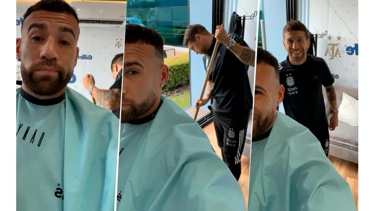 El divertido video que Otamendi le dedicó a Papu Gómez: "Cómo te encanta"