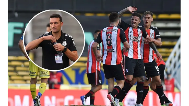Lionel Scaloni, detrás de los pasos de una figura de River
