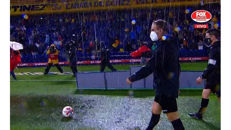 Se suspendió el partido entre Boca y Newell's.