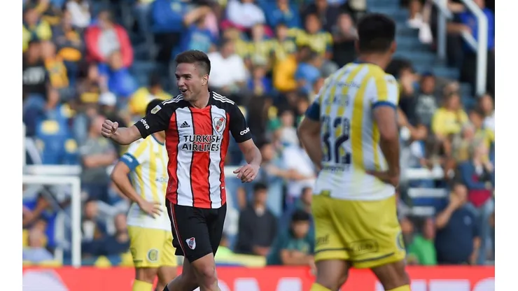 Agustín Palavecino empató el partido con dos golazos ante Central