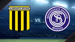 Almirante vs. Independiente Rivadavia por la Primera Nacional.