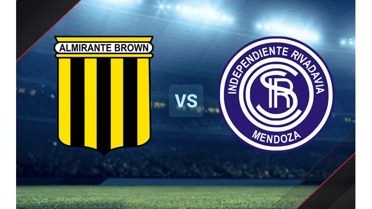Almirante vs. Independiente Rivadavia por la Primera Nacional.