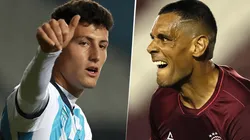 Racing vs. Lanús por la Liga Profesional (Fotos: Getty).
