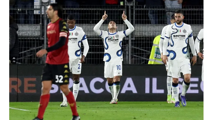 Lautaro Martínez alcanzó el centenar de goles desde que debutó.