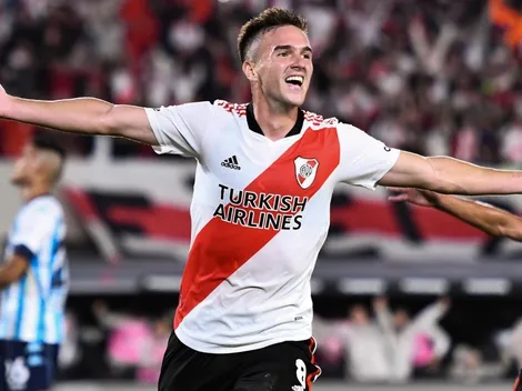 VIDEO | Palavecino puso el 1-0 para River y generó la locura en el Monumental