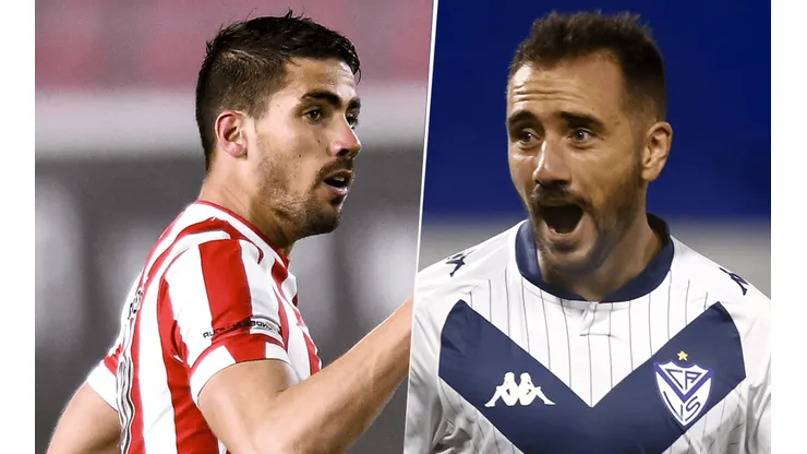 Estudiantes vs. Vélez por la Liga Profesional (Fotos: Getty).