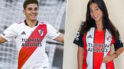 Julián Álvarez tuvo su encuentro con Luciana Milessi.