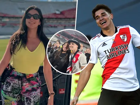 Si hay foto, hay video: así fue el encuentro entre Luciana Milessi y Julián Álvarez