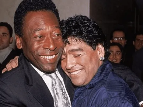 Conmovedor mensaje de Pelé a un año de la muerte de Maradona: "Amigos para siempre"