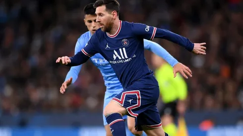 Lionel Messi vs. Manchester City, Champions League 2021/22 (Foto: Getty Images)
