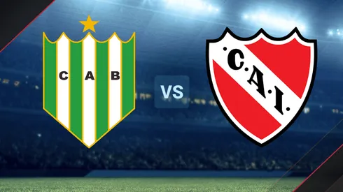 Banfield vs. Independiente por la Liga Profesional.