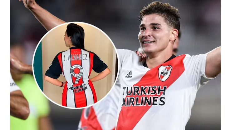 El amuleto de River: Luciana Milessi irá al Monumental para ver a Julián Álvarez
