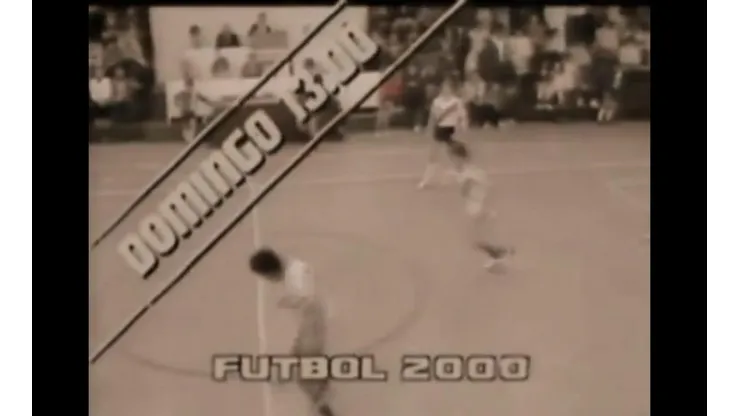 Fútbol 2000, el programa que se emitía por el viejo Canal 11
