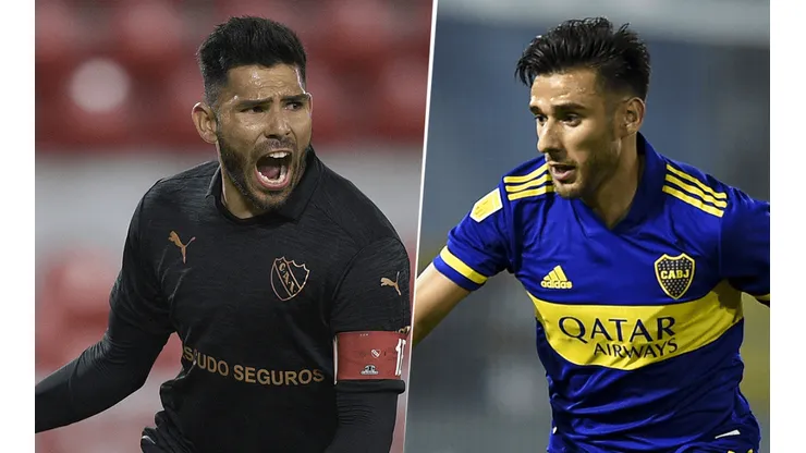 Independiente vs. Boca Juniors por la Liga Profesional (Fotos: Getty).