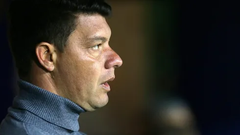 Battaglia patea el tablero ante Independiente.