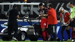 Enzo Pérez sufrió una luxación de hombro ante Platense (Foto: Getty Images)