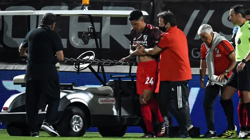 Enzo Pérez sufrió una luxación de hombro ante Platense (Foto: Getty Images)