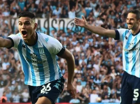 El mejor de Racing: Alcaraz anotó un golazo y fue el que más gambeteó vs. Colón