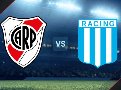 HOY | River Plate vs. Racing por la Liga Profesional: horario, TV y streaming para VER el duelo EN DIRECTO