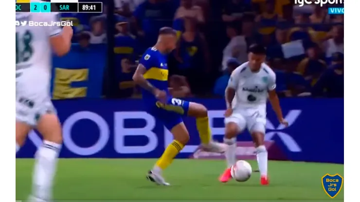 VIDEO | Almendra homenajeó a Riquelme con el caño de la fecha