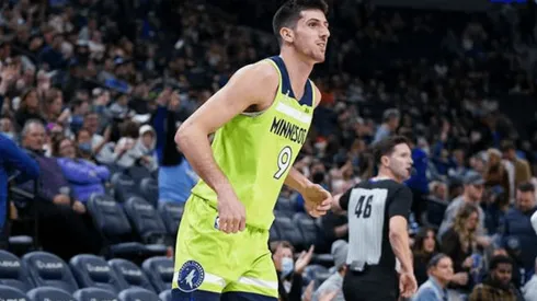 VIDEO | Y va de tres: Bolmaro metió su primer triple en la NBA y se afianza en Minnesota