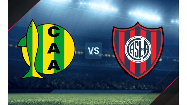Aldosivi vs. San Lorenzo por la Liga Profesional.