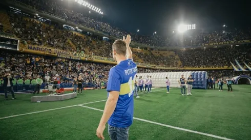 Visita de lujo en la Bombonera: Una de las máximas figuras del deporte disfrutó el triunfo de Boca
