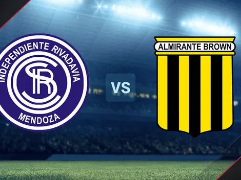 EN VIVO: Independiente Rivadavia vs. Almirante Brown por la Primera Nacional