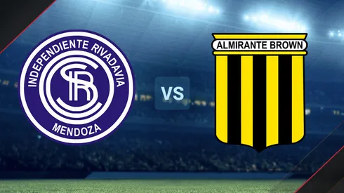 Independiente Rivadavia vs. Almirante Brown por la Primera Nacional.