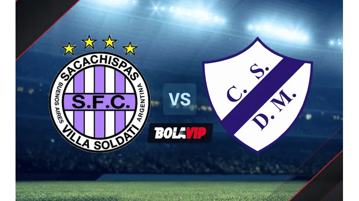 Sacachispas vs. Deportivo Merlo.