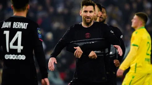 Primer gol de Messi en la Ligue 1.