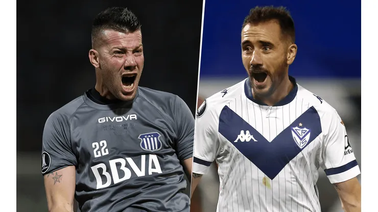 Talleres vs. Vélez por la Liga Profesional (Fotos: Getty).