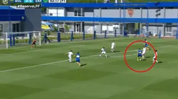 Zeballos volvió y pagó con gol.