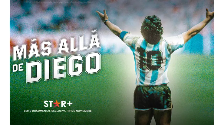"Más allá de Diego": cómo y cuándo ver la miniserie de Maradona de Star+.