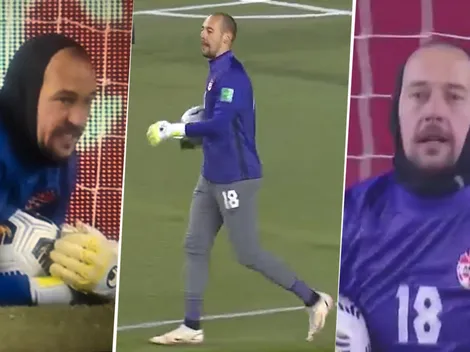 Pasó por Boca y River y fue furor por su insólito look en las Eliminatorias