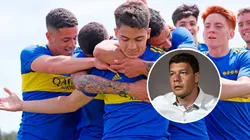 Exequiel Zeballos y Sebastián Battaglia, protagonistas del meme que es furor (Fotos: Boca Twitter y Getty)