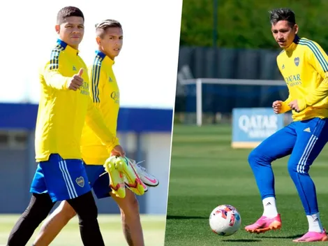 Los jugadores de Boca estrenaron indumentaria y los hinchas enloquecieron