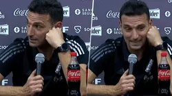 La reacción de Scaloni el enterarse de la clasificación.