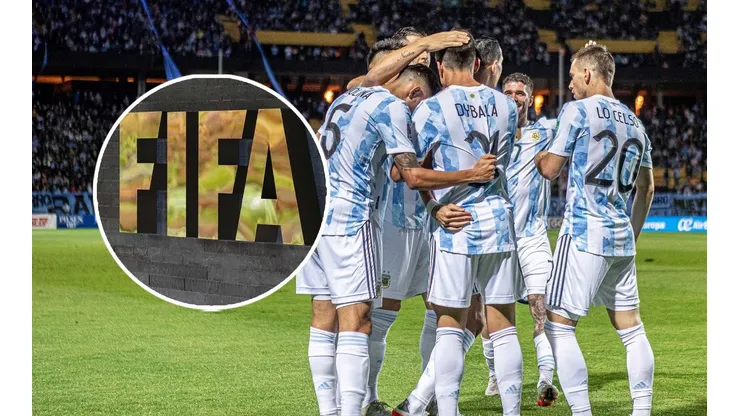 El saludo de FIFA a la Selección Argentina por clasificarse a Qatar 2022 (Fotos: Getty Images)