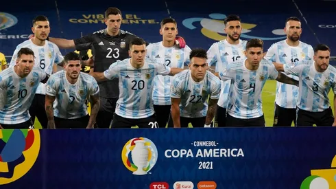 Selección Argentina en la Copa América Brasil 2021 (Foto: Getty Images)