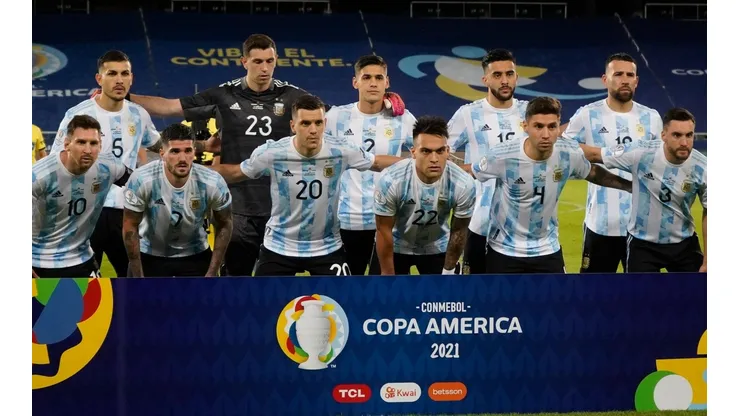 Selección Argentina en la Copa América Brasil 2021 (Foto: Getty Images)
